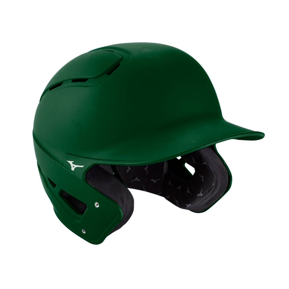 Casco Mizuno B6 Baseball Batting Uomo - Verdi - 56403-LIDF